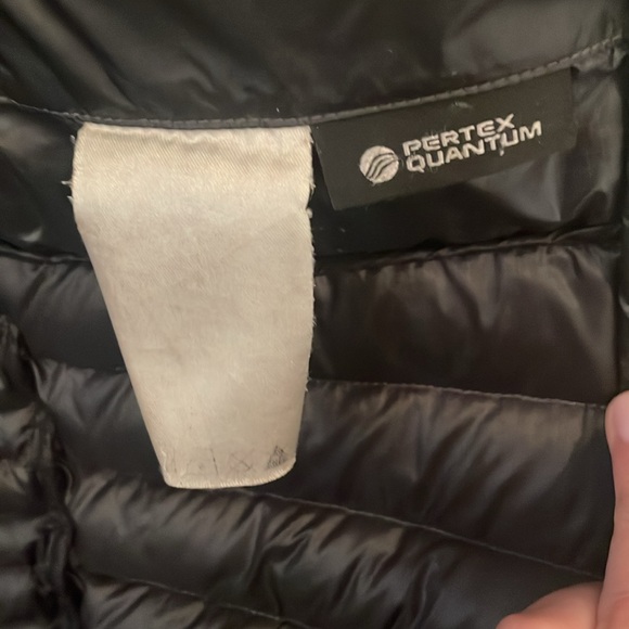 Cintamani down puffy long coat size medium black jacket with hood Iceland long - Picture 8 of 14